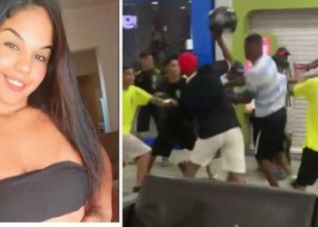 Vídeo: Pancadaria em shopping termina em tiroteio e uma jovem morre