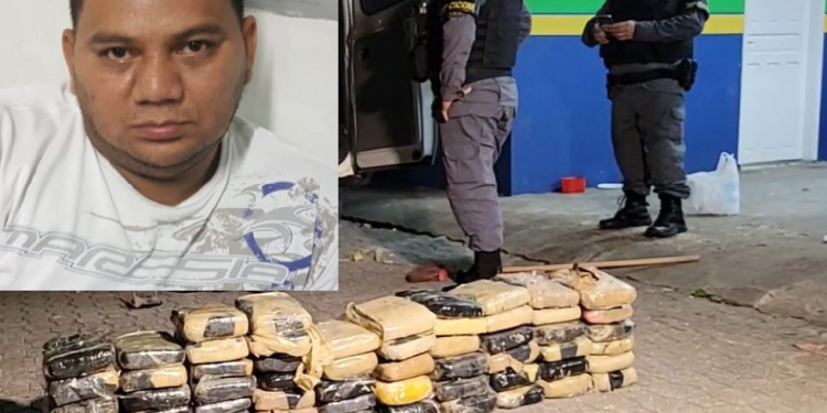 ‘Tio Patinhas’, líder de grupo criminoso e procurado pela polícia é preso com 250 kg de drogas em Manaus