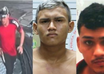 Trio é procurado por triplo homicídio em loja de Manaus