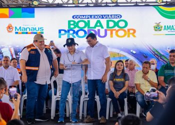 Complexo viário da Bola do Produtor, em Manaus, vai se chamar ‘Viaduto Rei Pelé’