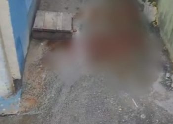 Homem é encurralado em beco no Alvorada e executado com mais de 10 tiros