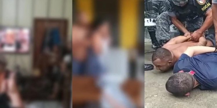 Vídeos mostram ação de criminosos enquanto faziam família refém; veja
