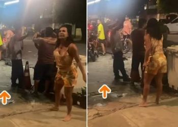 No Pará, Gretchen briga com policial e diz ter sido ameaçada com arma