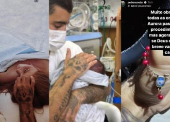 Filha recém-nascida de Pedro Scooby passa por novo procedimento