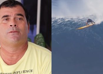 Surfista Márcio Freire morre em acidente com onda gigante em Nazaré