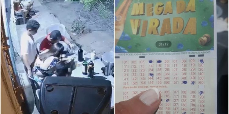 Vídeo mostra a reação da família que acertou Mega da Virada e não jogou; assista
