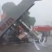 Vídeo: posto de gasolina desaba durante forte chuva em Manaus