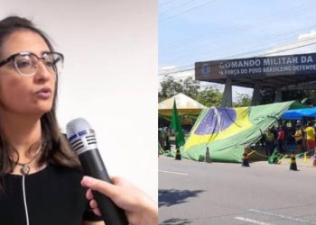 Juíza determina retirada de bolsonaristas da frente do CMA até às 18h