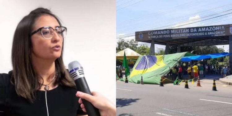 Juíza determina retirada de bolsonaristas da frente do CMA até às 18h