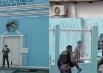 Com a bíblia na mão, homem invade loja maçônica e chama outros de ‘demônios’ no AM