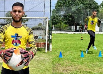 Jovem goleiro do AM é selecionado para jogar em Portugal e pede apoio para bancar a viagem