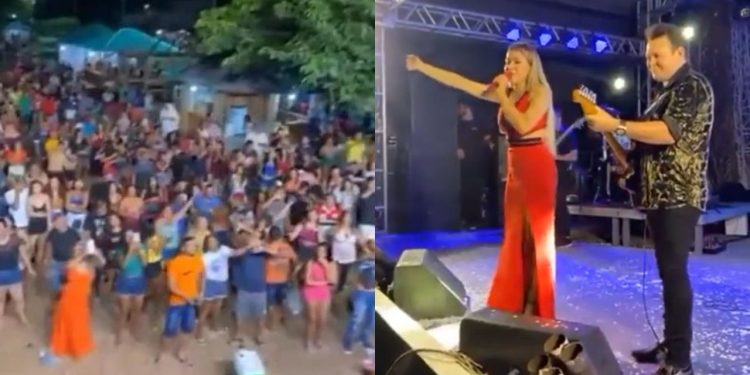 Chimbinha vira piada na Web após fazer show para plateia vazia; veja o vídeo