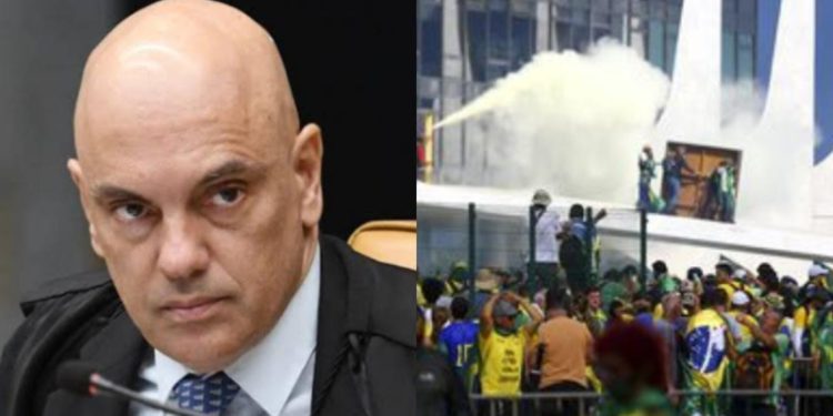 Alexandre de Moraes converte em preventiva 140 prisões por atos golpistas