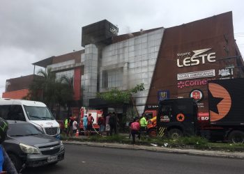 Shopping da zona Leste é atingido por princípio de incêndio