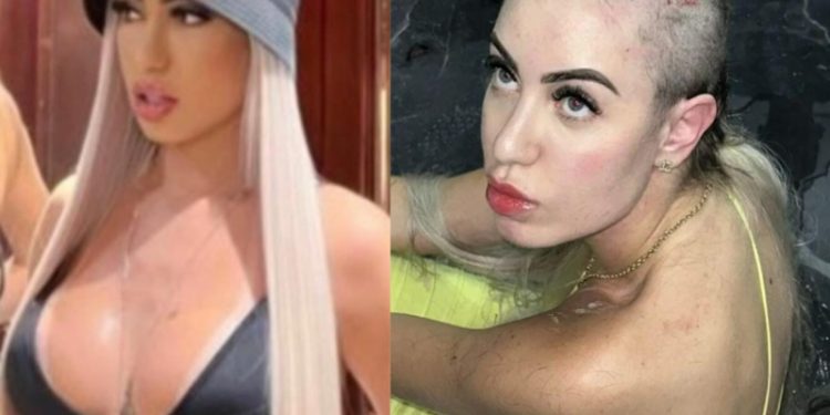 Blogueira acaba careca após enviar foto romântica com chefe de facção para ‘amigas’