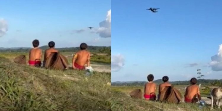 FAB realiza missão de ajuda humanitária aos Yanomamis; veja vídeo