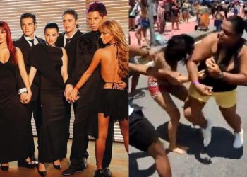 Vídeo: fãs do RBD saem no soco ao tentarem furar fila para comprar ingressos do show