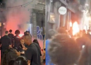 Vídeos: boate pega fogo e causa desespero em funcionários e clientes