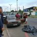 Homem é atropelado em frente ao local de trabalho quando tentava atravessar via em Manaus