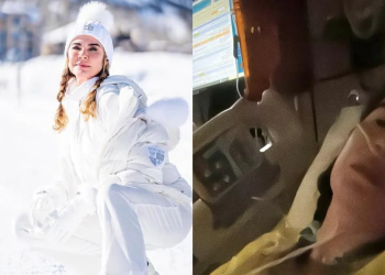 Luciana Gimenez sofre acidente esquiando e passa por cirurgia de emergência