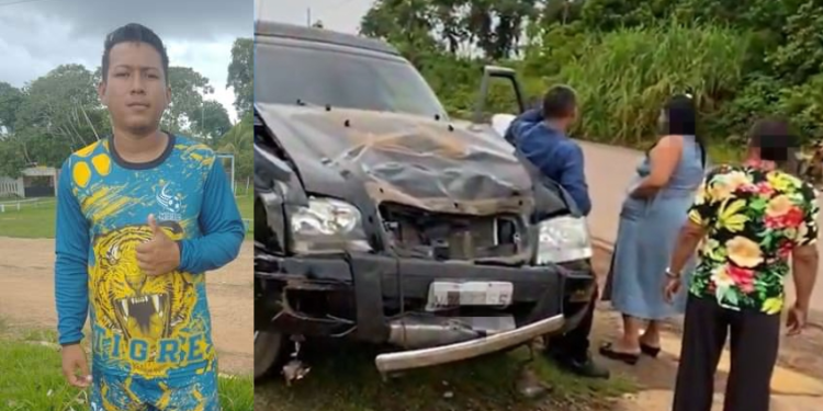 Homem morre ao ter a perna dilacerada por S-10 dirigida por policial no interior do AM