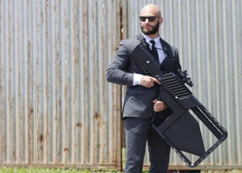 PF utiliza dispositivo antidrone na posse de Lula e arma chama a atenção