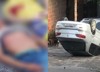 Cena forte: Assaltantes trocam tiros com a PM e acabam baleados durante perseguição em Manaus