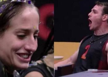 Primeira treta no BBB 23 é protagonizada por Bruna e Gustavo: ‘Ch*pa, p*rr*’; vídeo