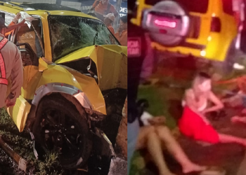 Vídeos: Mecânico pega carro escondido de oficina e morre após o detonar em grave acidente na Torquato