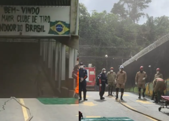 Quatro pessoas ficam feridas após explosão de gerador no Clube de Tiro da Ponta Negra