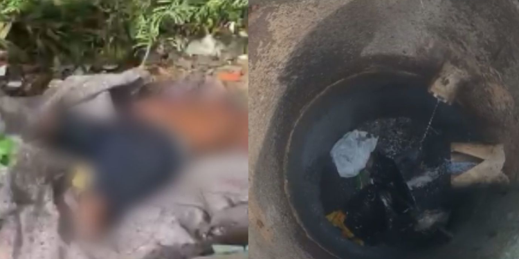 Perto de árvore e bueiro em Manaus, corpo esquartejado é encontrado por moradores