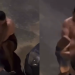 Vídeo mostra marido enrolando camisa no pescoço de esposa e a socando de porrada em Manaus