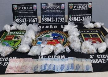 Jovem tenta fugir, mas é preso por tráfico de drogas na zona Leste de Manaus