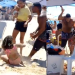 Banhistas se revoltam e flagram pai espancando filhos que se perderam na praia; vídeo
