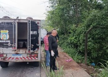 Catadores de lixo encontram feto descartado em lixeira da zona Leste de Manaus