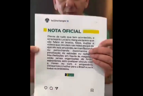 Lulou? Luciano Hang diz que Lula é o novo ‘piloto’ e que está no mesmo ‘avião’ que ele