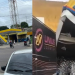 Vídeo: Caminhão desgovernado destrói fachada de posto Ipiranga em Manaus