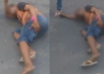 Em plena luz do dia, homem sofre tentativa de homicídio e leva tiro na perna em Manaus