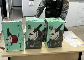 Ladrão furta só as panelas de pressão ‘tops’ de loja dentro do Shopping ViaNorte