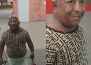 ‘Chega, Manaaaus’, diz Patixa Teló ao ser flagrada dessa vez na rodoviária de Cuiabá; vídeo