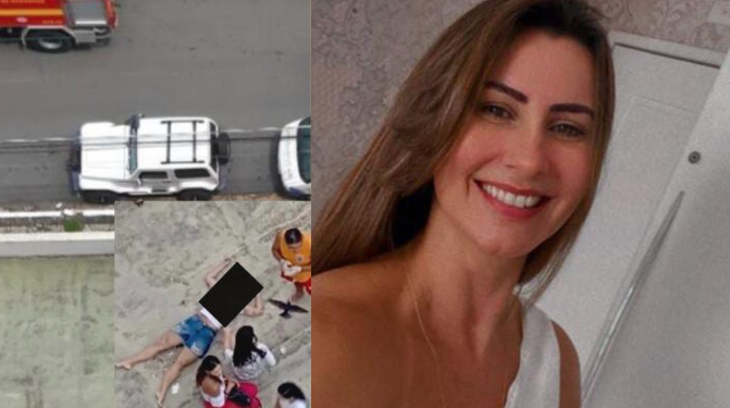 Urgente! Empresária se joga do 10º andar de prédio ao ser acusada de esfaquear o namorado