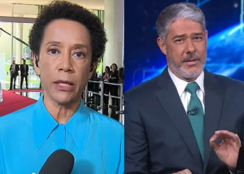 Vídeo: Bronca de Zileide Silva vaza e pega William Bonner de surpresa