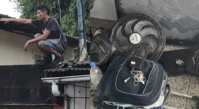 Homem é preso em flagrante após roubar a casa da própria mãe em Manaus