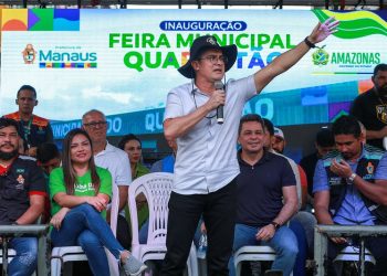 Prefeitura de Manaus e governo do Amazonas entregam nova feira do Quarentão