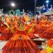 Desfile das escolas de samba marca principal disputa do Carnaval no sambódromo