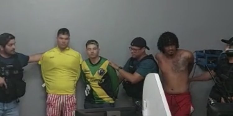 Preso trio suspeito de matar segurança com tiro na cabeça