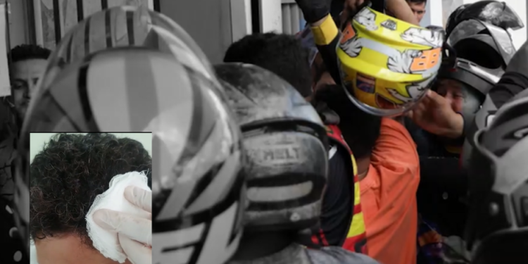 VÍDEO: Motociclistas de app tentam invadir IMMU e agridem funcionários