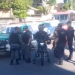 Motorista tem carro roubado e motoxista é baleado durante perseguição policial