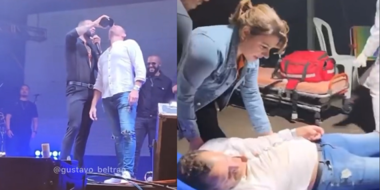 Fã da ‘PT’ após beber em show com Gusttavo Lima