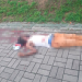 Corpo é encontrado em ponte do Centro com garganta cortada; IMAGENS FORTES
